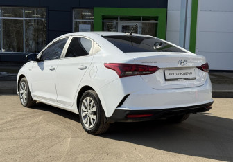 Подержанный автомобиль Hyundai Solaris Sedan 2021 года (7 фото)